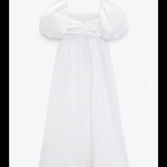 Zara draped poplin dress 🔥 - Picture 6 of 7